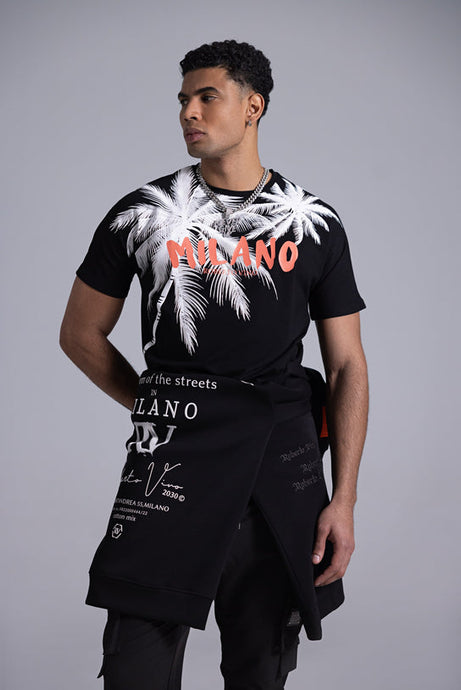 Roberto Vino Milano - Palm tree T-shirt - Clique Apparel