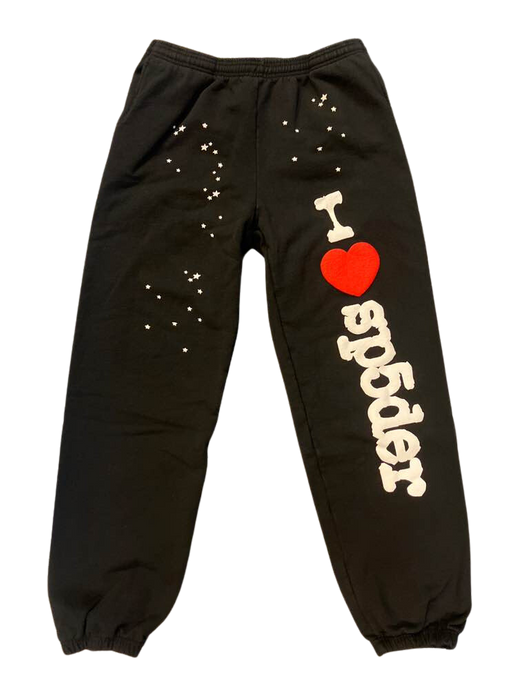 Sp5der - I Love Sp5der Sweatpants - Black - Clique Apparel