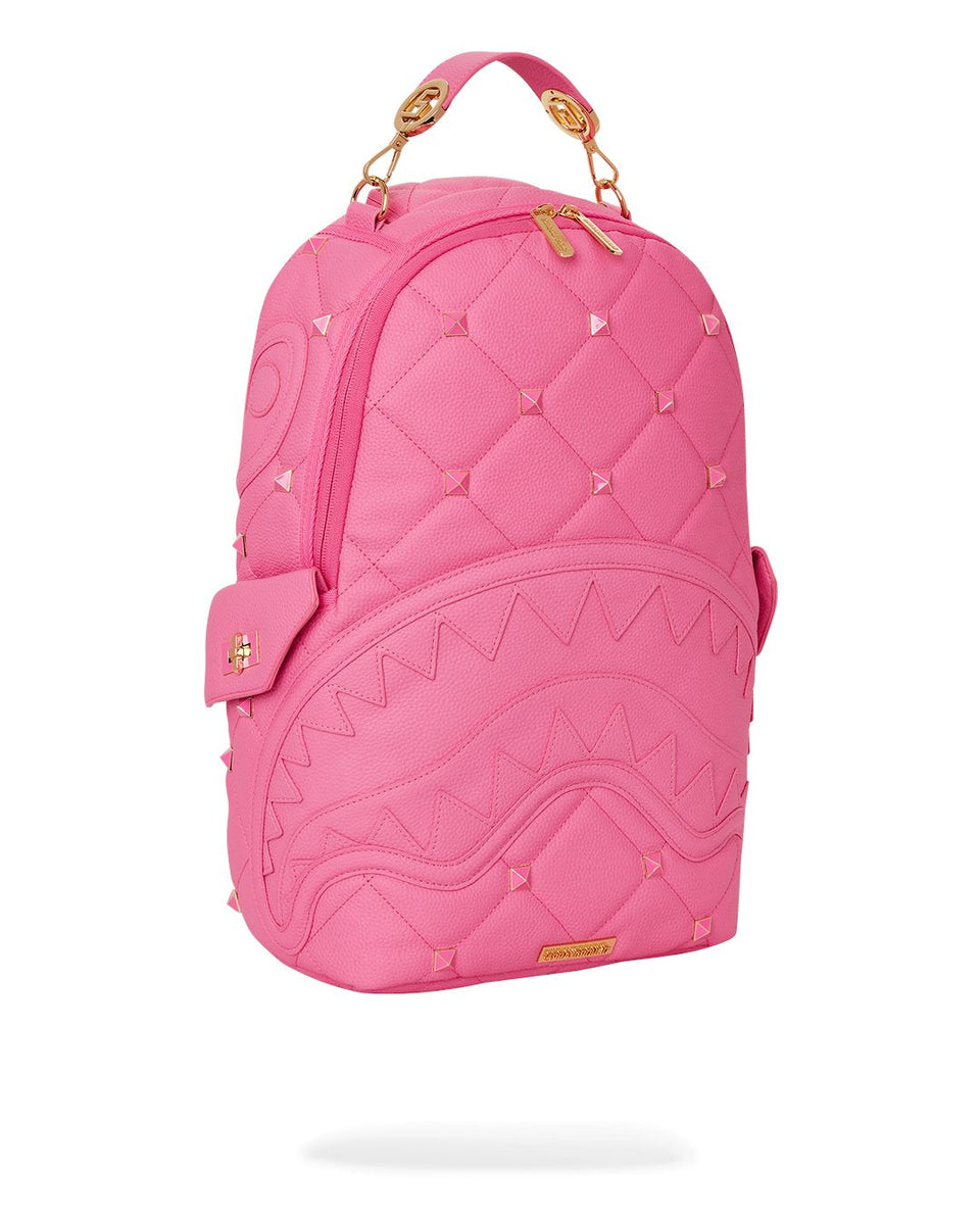 Sprayground Pretty Pink Quilted Backpack Clique Apparel