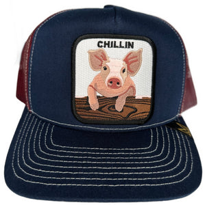 MV Dad Hats- CHILLIN  Trucker Hat - Clique Apparel