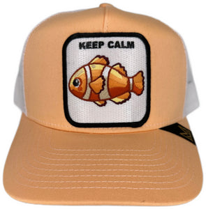 MV Dad Hats-Keep Calm   Trucker Hat - Clique Apparel