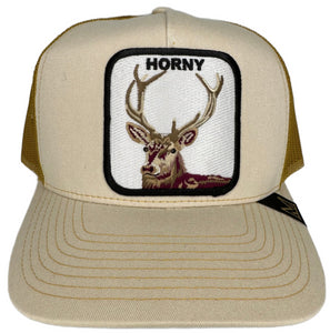 MV Dad Hats- HORNY Trucker Hat - Clique Apparel