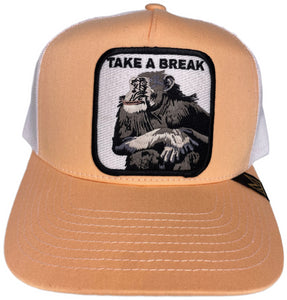 MV Dad Hats-Take A Break  Trucker Hat - Clique Apparel