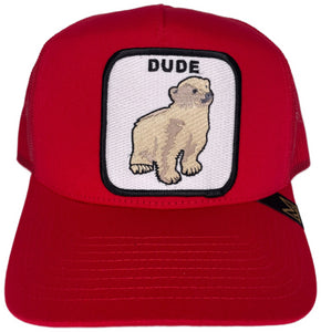 MV Dad Hats - Dude Trucker Hat - Clique Apparel