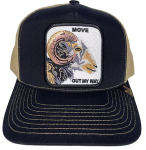 MV Dad Hats- Move Out My Way Trucker Hat - Clique Apparel