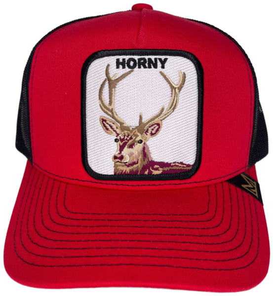 MV Dad Hats- HORNY Trucker Hat - Clique Apparel