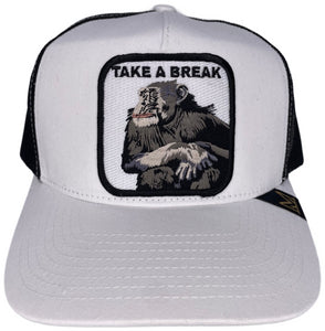 MV Dad Hats-Take A Break  Trucker Hat - Clique Apparel