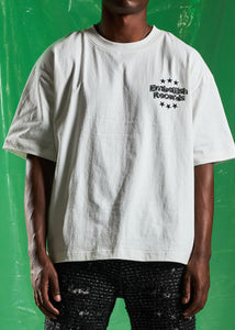 Embellish - Record T-shirt - White - Clique Apparel