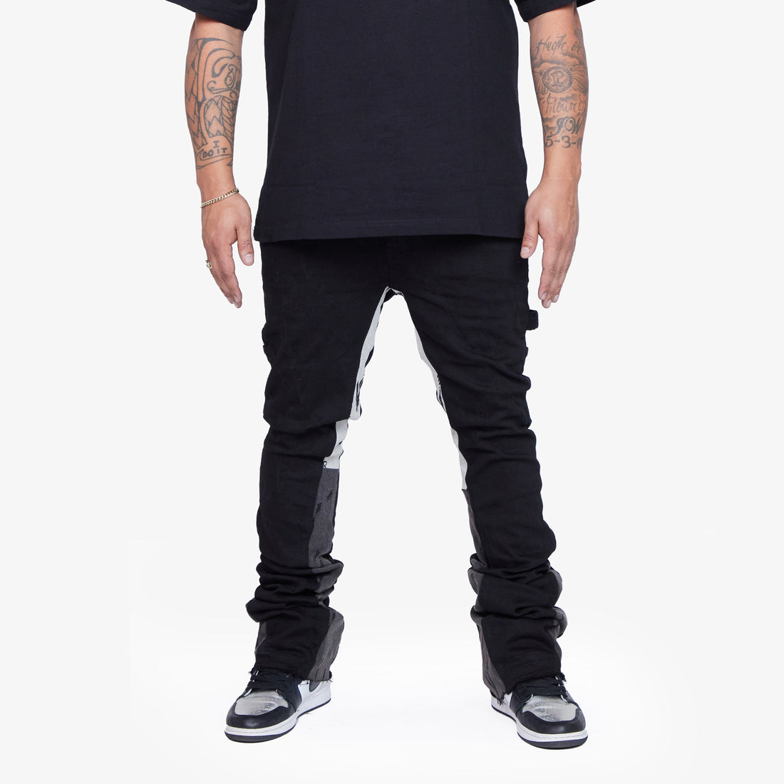 Valabasas - Stacked Cusp Jeans - Black - Clique Apparel