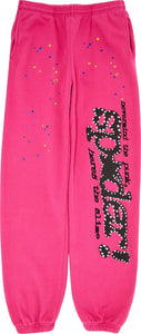 Sp5der - v2 Sweatpants - Pink - Clique Apparel