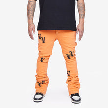 Load image into Gallery viewer, Valabasas - Super Stacked Selfless Jeans - Orange - Clique Apparel