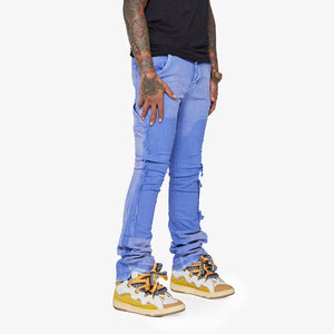 Valabasas - Stacked Alpha Jeans - Purple - Clique Apparel