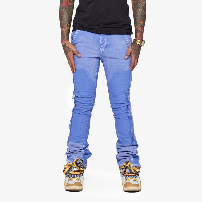Valabasas - Stacked Alpha Jeans - Purple - Clique Apparel