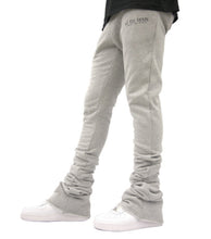 Load image into Gallery viewer, Si Tu Veux - Stacked Sweatpants - Grey - Clique Apparel