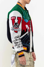 Load image into Gallery viewer, First Row - The Future is Yours - Varsity Jacket - Clique Apparel