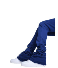 Load image into Gallery viewer, Si Tu Veux - Veux Flare Sweatpants - Navy - Clique Apparel