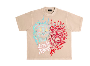 Toxicity - Love and tears oversize tee - Clique Apparel