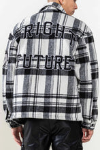 Load image into Gallery viewer, First Row - Multi Patches Wool Check Patting  - Jacket - Clique Apparel