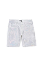 Load image into Gallery viewer, P020 MID RISE SHORT - WORN WHITE IRIDESCENT PEARL - Clique Apparel