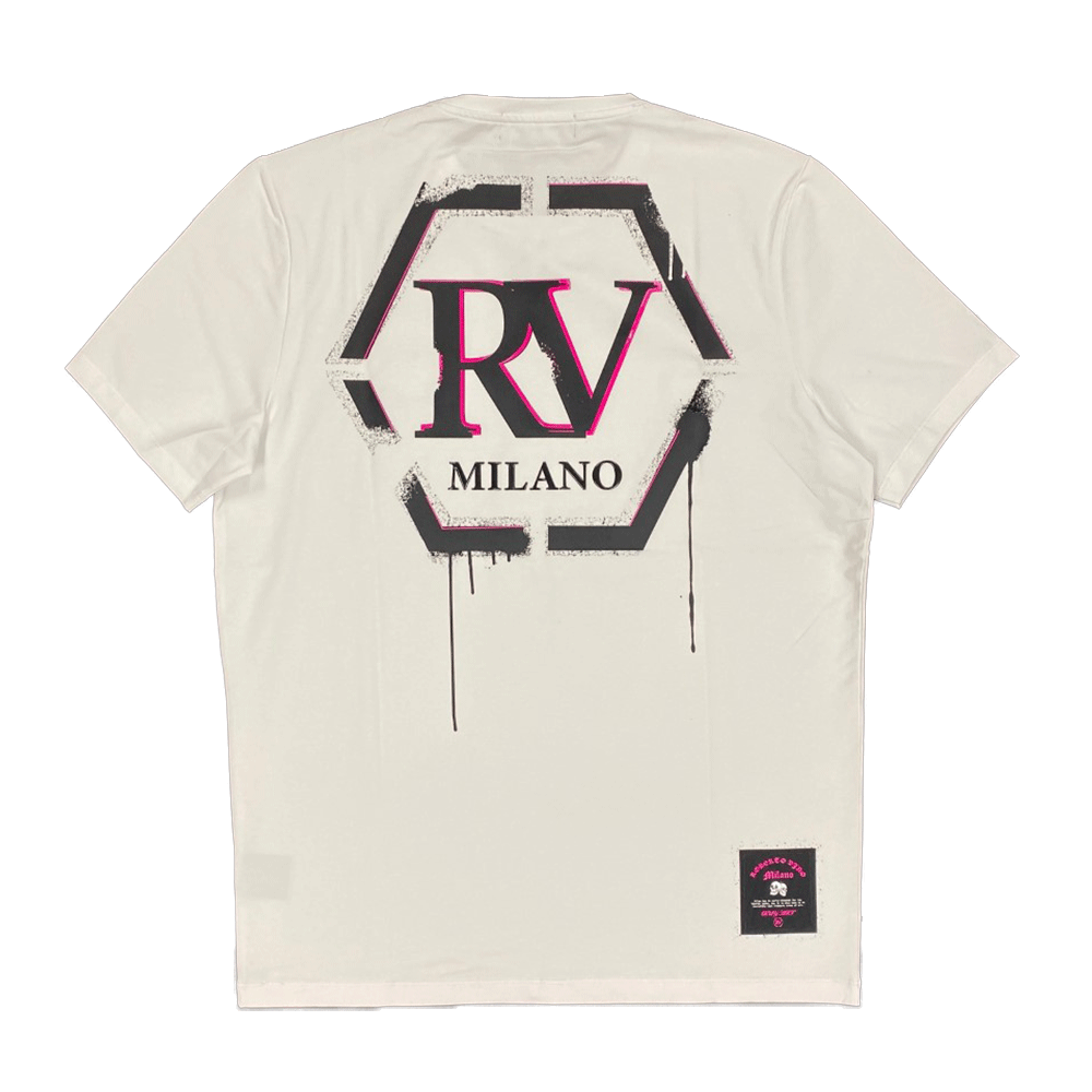 Roberto Vino - RVT11 002 Tshirt - White - Clique Apparel