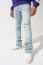 Load image into Gallery viewer, Serenede - &#39;&#39;Sky&#39; Stacked Jeans - Blue Lt. - Clique Apparel