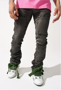 ''RAIN STACKED JEANS - Clique Apparel