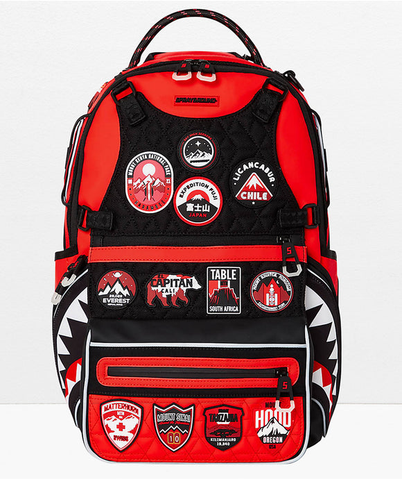 Sprayground - Expedition Red Backpack - Clique Apparel