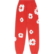 Load image into Gallery viewer, Denim Tears - The Cotton Wreath Sweatpants - Red - Clique Apparel