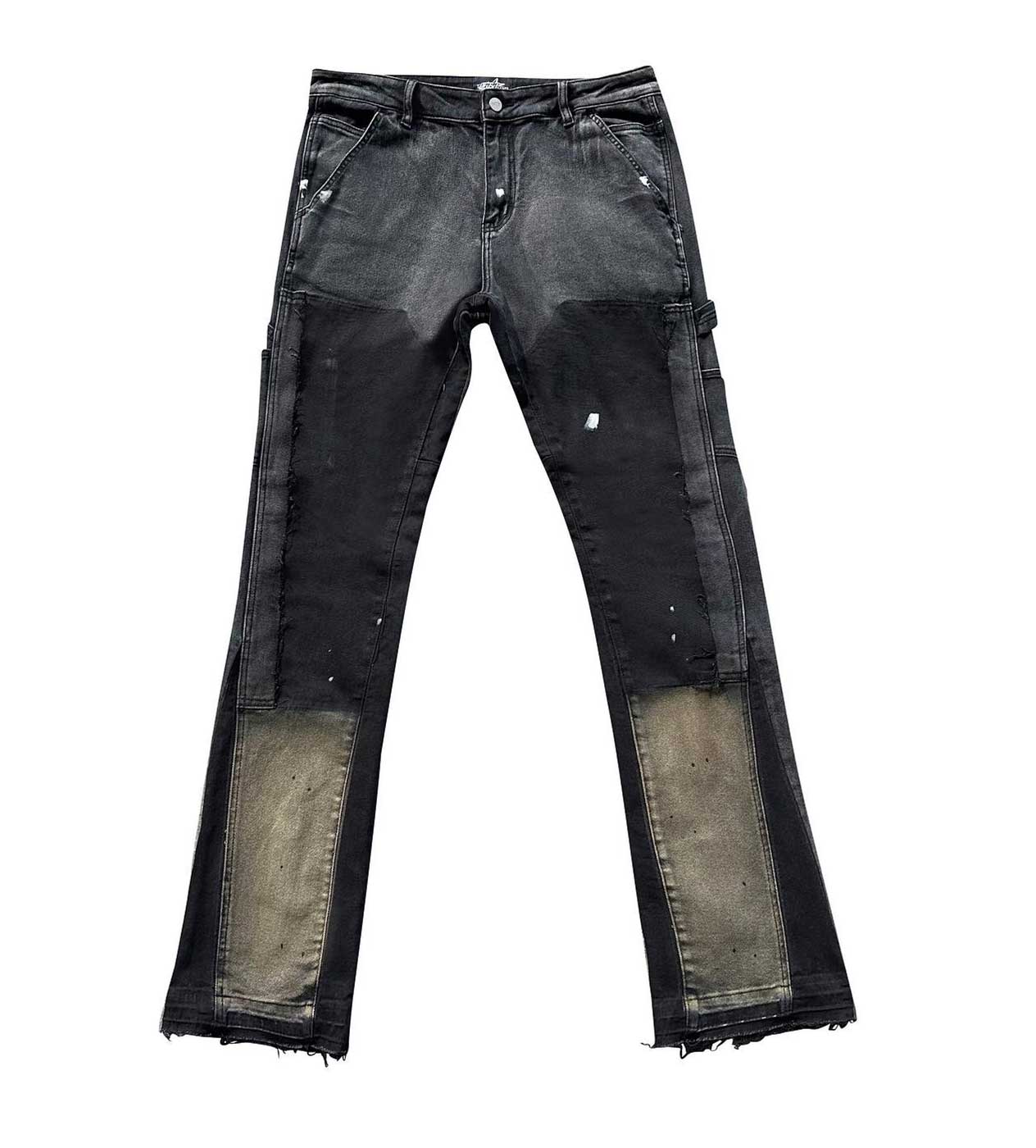 Triple Sevens - Flare Jeans - Black - Clique Apparel