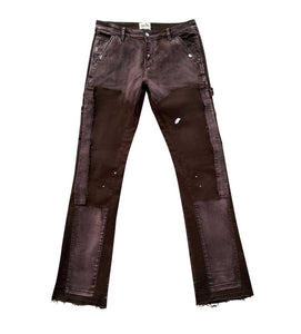 Triple Sevens - Flare Jeans - Brown - Clique Apparel