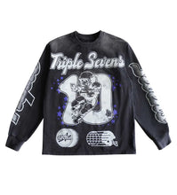 Load image into Gallery viewer, Triple Sevens - All Star Long Sleeve Tee - Vintage - Clique Apparel