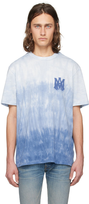 Amiri - Blue Dip Dye T-Shirt - Clique Apparel