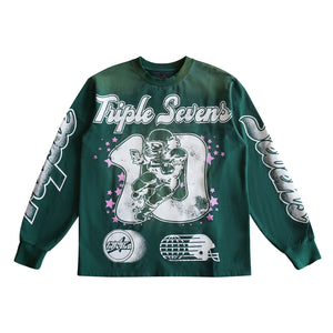 Triple Sevens - All Star Long Sleeve Tee [forest] - Clique Apparel
