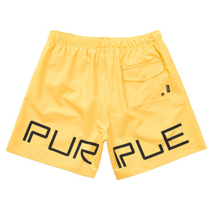 PURPLE-BRAND PRINTED ALL ROUND SHORT-WORDMARK MENS STYLE - Clique Apparel