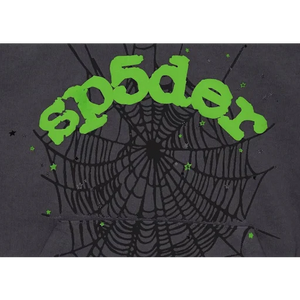 Sp5der - Wait Web Hoodie Slate Grey - Clique Apparel