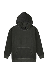 Dead Than Cool - Swirl Psychedelic Hoodie - Acid Black - Clique Apparel