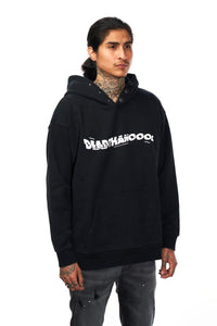 Dead Than Cool- Distorted Rather Be Hoodie - Black - Clique Apparel