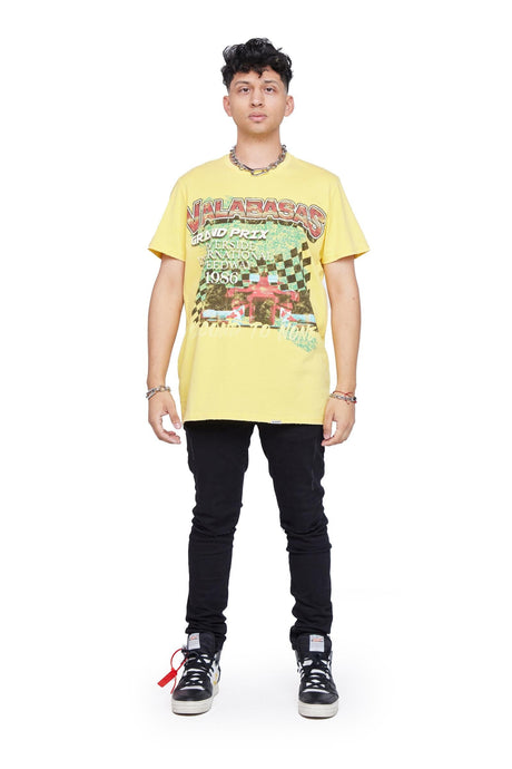 Valabasas - 1st Place Tee - Yellow - Clique Apparel