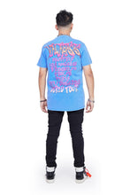 Load image into Gallery viewer, Valabasas - Stay Dangerous Tee - Blue - Clique Apparel