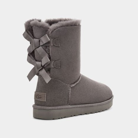 Ugg - Womens Bailey Bow II (Grey) - Clique Apparel