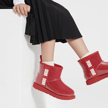 Load image into Gallery viewer, Ugg - Kids Classic Clear Mini II (Samba Red) - Clique Apparel