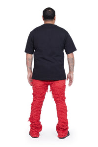 Valabasas - Stacked Ironic - Red Washed - Clique Apparel