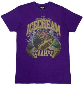 ICE CREAM CHAMPS SHORT SLEEVE KNIT T-SHIRT - Clique Apparel