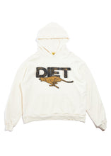 Load image into Gallery viewer, Diet Starts Monday - Cheetah Hoodie - Antique White - Clique Apparel