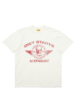 Load image into Gallery viewer, Diet Starts Monday - Free World Tee - Antique White - Clique Apparel