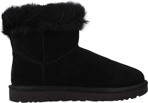 Ugg - Women Classic Fluff Pin Mini (Black) - Clique Apparel
