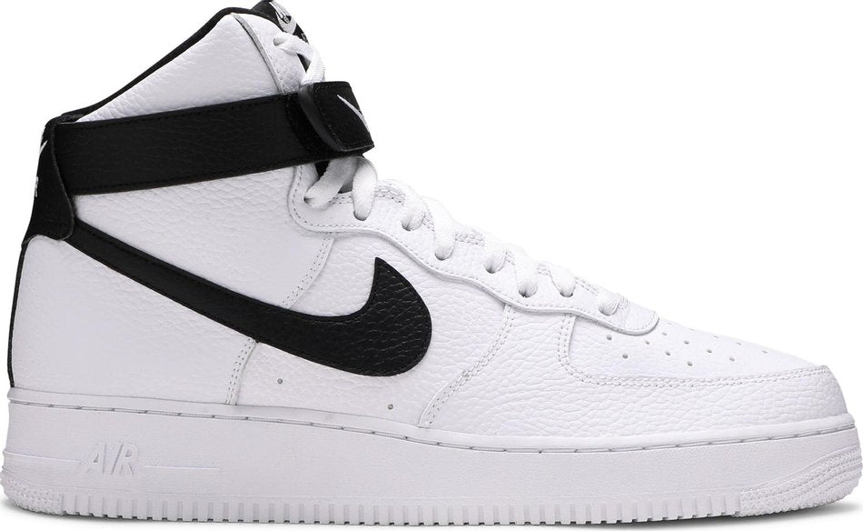 Nike - Air Force 1 High Sneakers - White/Black - Clique Apparel