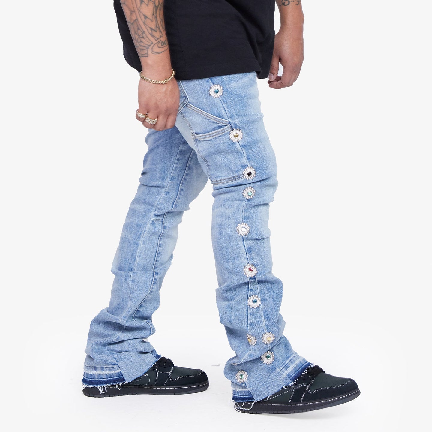 Valabasas - Stacked Zenith Jeans - Blue - Clique Apparel