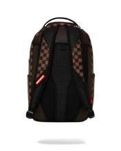 Load image into Gallery viewer, Sprayground - Exterior Gold Zip Pocket Sharks in Paris Backpack (Dlxv) - Clique Apparel