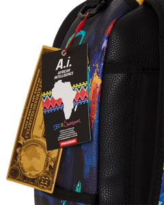 Sprayground - A.I.8 African Intelligence Planet Utopia Backpack - Clique Apparel